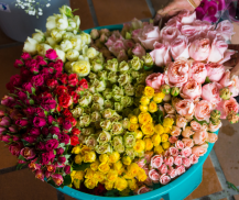 wholesale flowers in a bin wholesale flowers in a bin